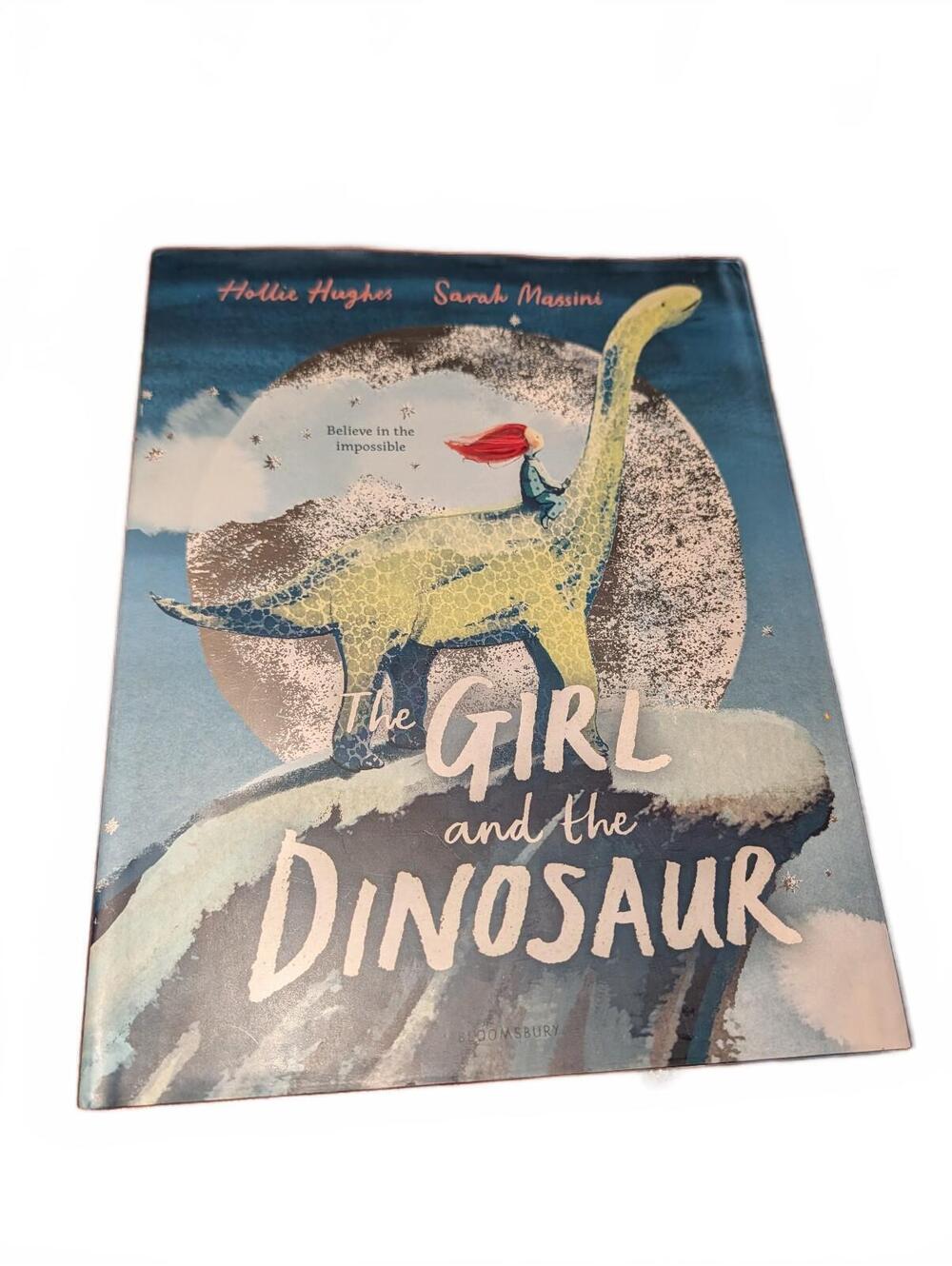 The Girl and the Dinosaur by Hollie Hughes and Sarah Massini - Children's Book